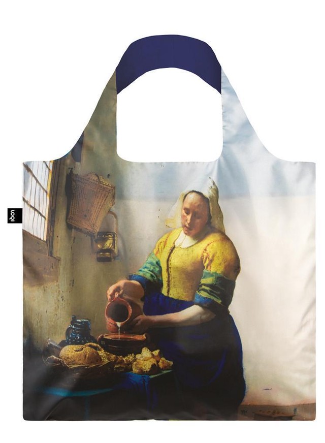 LOQI エコバック VERMEER The Milkmaid, 1658-60 & IRMA BOOM DNA 19 Bag