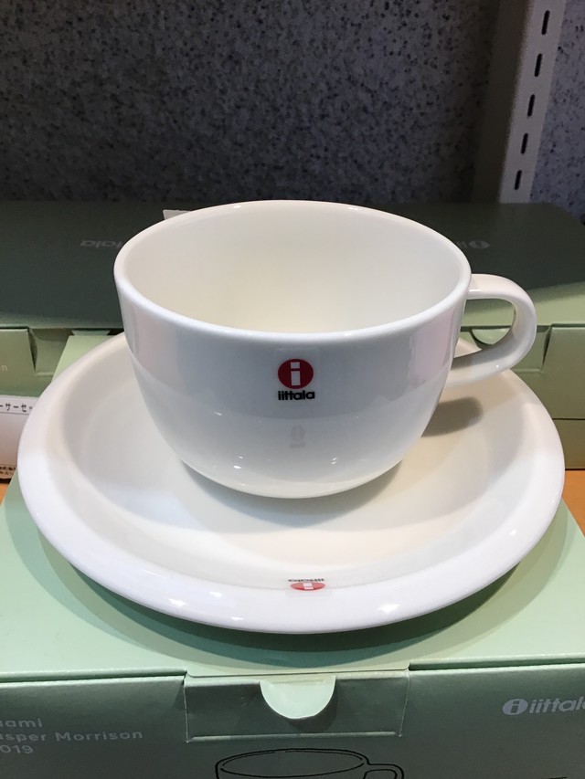 iittala raami カップ&ソーサーセット ホワイト