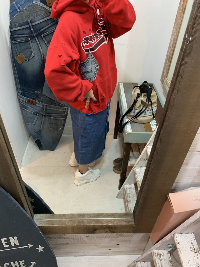 Fullmoonリメイクトレーナーワンピース Ache