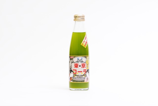 東京コーラ 東京都産の 東京緑茶 原料を使用 お茶の木下園