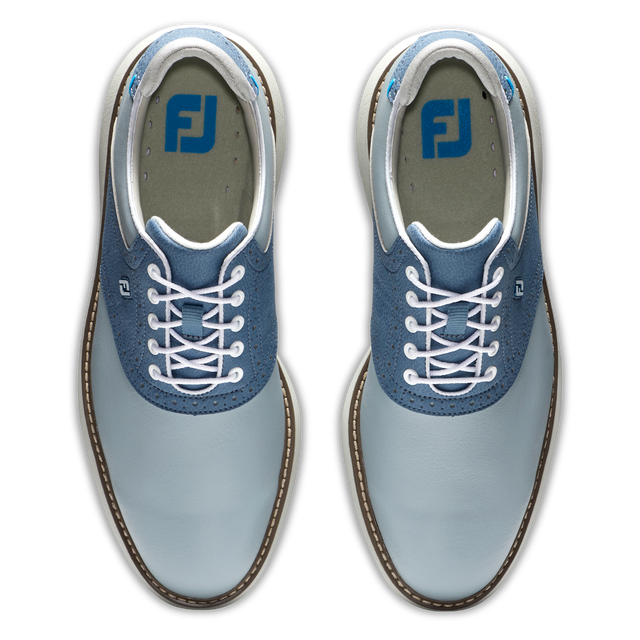 Footjoy フットジョイ メンズ ゴルフ シューズ スパイク スニーカー 靴 21 新作 Traditions Grey Blue Hi808shop