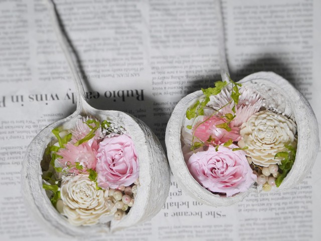 小さな森のホワイトブッダナッツ Pink Small Forest