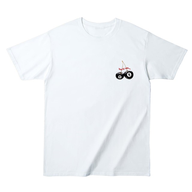 【Cat & Parfum】Cherry Eight Ball Tee