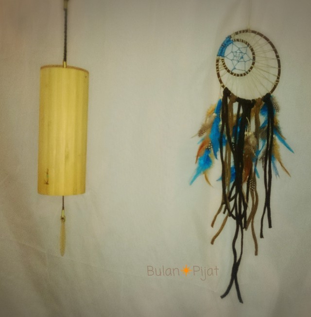 手作り ドリームキャッチャー手編みズパゲッティ Tシャツヤーン 大人の天然石 アクセサリー材料パーツshop ぶらんぴじゃっと