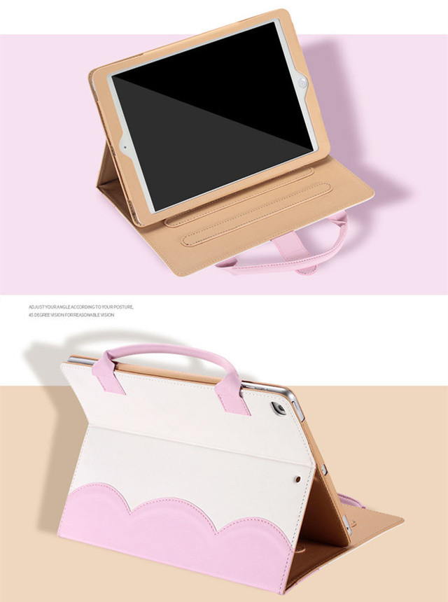 送料無料 年発売 Ipad 10 2インチ Ipad 8 ケース 第8世代 Ipad ケース アイパッド8 カバー タブレットpc 手帳型 オートスリープ機能付き 収納 カバン 手提げケース 段階調整可能 かわいいリボン Nextcase
