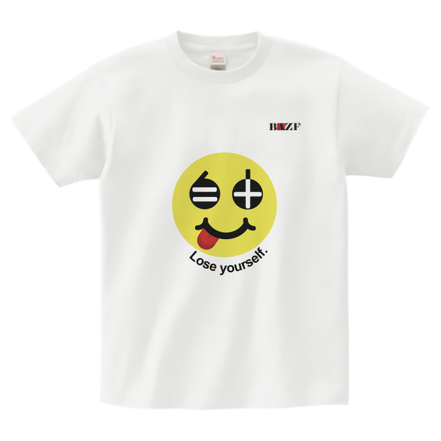 Lose Yourself ヘビーウェイトtシャツ 白 Bazf Bazfは Enjoy Life With Fashion をコンセプトに お洒落で人生を愉しむための アパレル 雑貨 の通販をしています