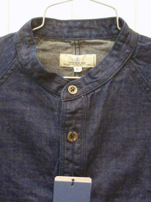 Japan Blue Jeans Stand Collar Denim Shirt Jacket J3510j01 ジャパンブルージーンズ スタンドカラー デニムシャツジャケット Hoy Hoy Station