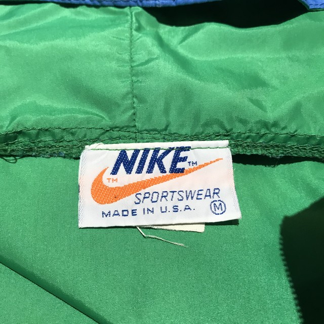 70s Nike ナイキ オレンジタグ ナイロン アノラックパーカー メンズm Dondondown Koenji ドンドンダウンオンウェンズデイ高円寺店