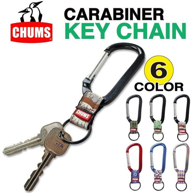 3点までゆうパケット可能 チャムス キー キーパー カラビナ Chums Key Keeper Carabiner キーホルダー アクセサリー キーチェーン Ch61 0081 Ypc Bears Online Chums チャムス 正規取扱店