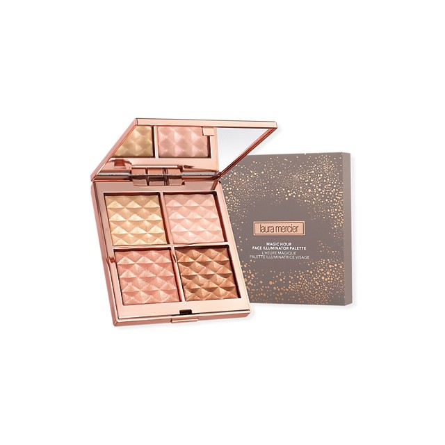 海外買付 Laura Mercier Magic Hour Face Illuminator Palette 限定 ローラメルシエ 人気商品 マジック アワー フェイスイルミネーター パレット クリスマスコフレ ホリデイコレクション ２０１８ La Peche