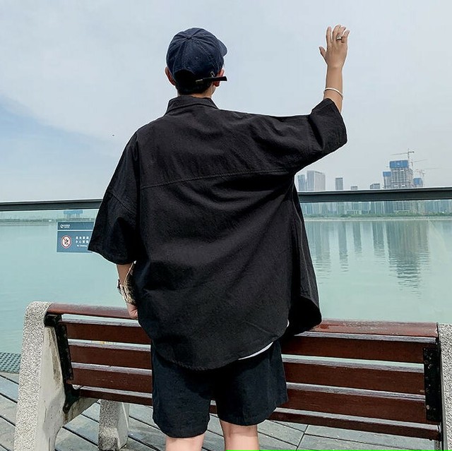 セットアップ シャツ ショートパンツ ビッグポケット ビッグシルエット ストリート オーバーサイズ ゆったり カジュアル メンズ 取寄 発送目安14 21日営業日 Laff Store For Men ショップ情報 配送スケジュールを必ずご確認下さい