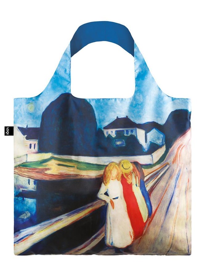 LOQI エコバック EDVARD MUNCH Four Girls on the Bridge, 1905 Bag
