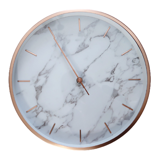 Marble Wall Clock 大理石 壁掛け時計 Bonne Chance