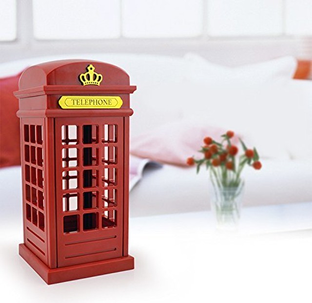 インテリアライト 公衆電話 電話機 Telephone 型 おしゃれ 証明 置物 Led ライト おもしろ雑貨 オブジェ Sirius