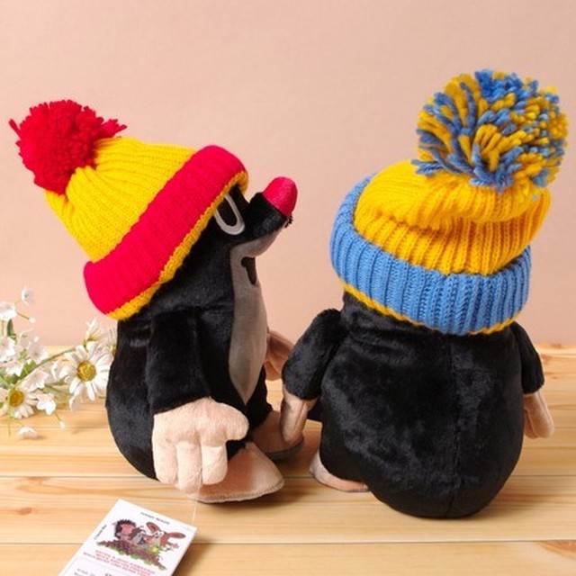 Sale チェコ チェコのキャラクター Krtek クルテク Capぬいぐるみ 大 キャップ 帽子 雑貨トリコ