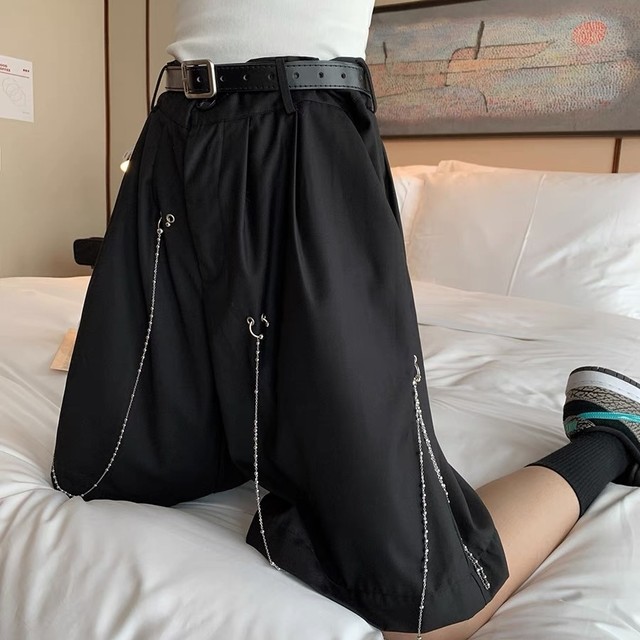 long chain half pants