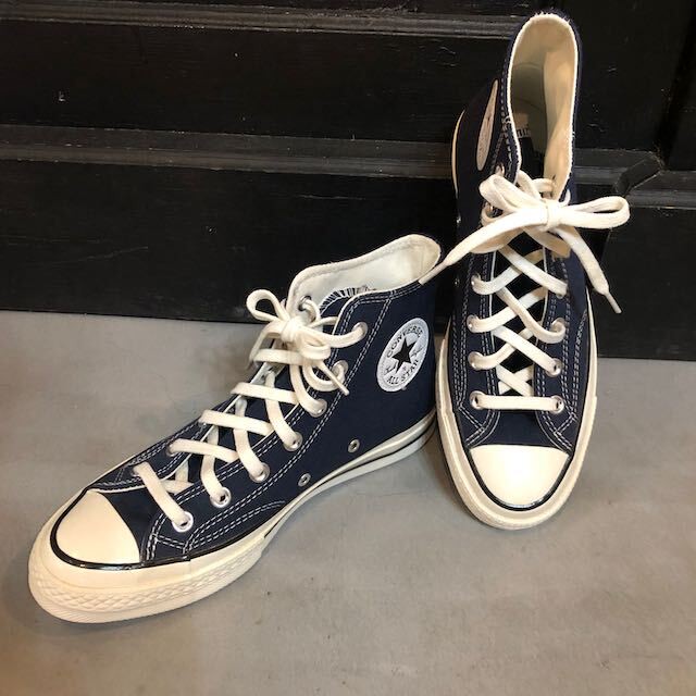 Converse Chuck Taylor Ct70 Hicut Obsidian コンバース チャックテイラー 三つ星 スニーカー ハイカット シューズ オブシディアン ネイビー メンズ6 24 5cm相当 Number12