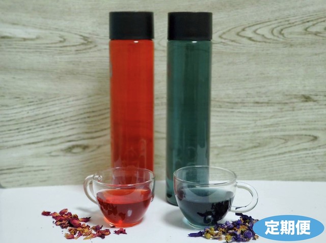 【定期便は10%お得】ボイ茶 ~VOIce CHArge~ レッドとブルーのセット