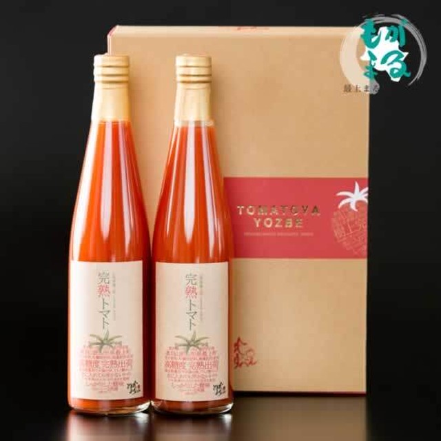 とまとやよずべえのトマトジュース(大) 500ml 2本