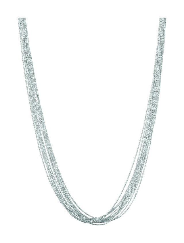 エッセンシャル 10連 シルクネックレス ¥24,200↓