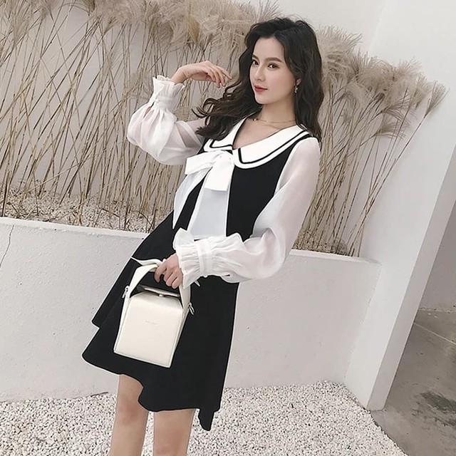 エレガント系甘めリボンミニワンピ Shop Wonderland