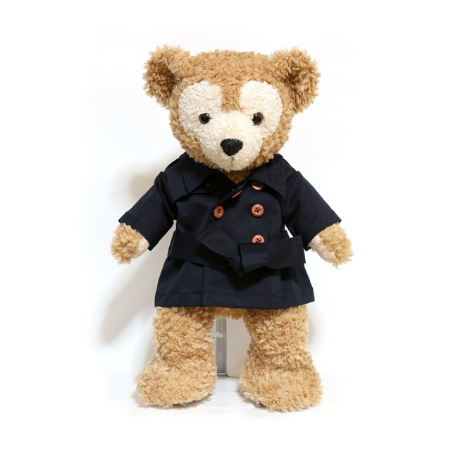 ダッフィーsサイズ43cmコスチューム トレンチコート 紺 Copain Da コパン ダ