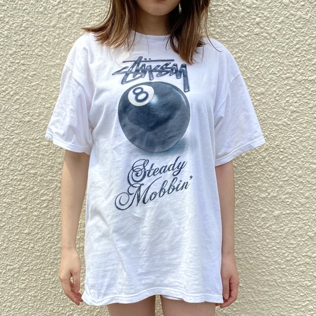 Stussy ステューシー Tシャツ 8ボール ビリヤード Coupe