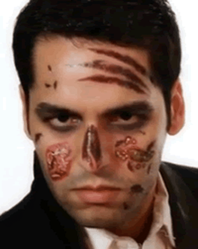 特殊メイク用タトゥーシール Gor 12 ガーゼと傷 タトゥーシール