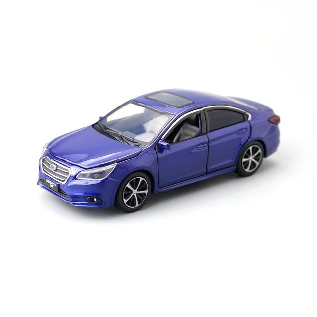 1 32 スバル レガシィ Subaru Legacy スポーツセダン 青 ブルー ミニカー ダイキャストカー モデルカー コレクション インテリア 人気 Hachinohe Base 1518