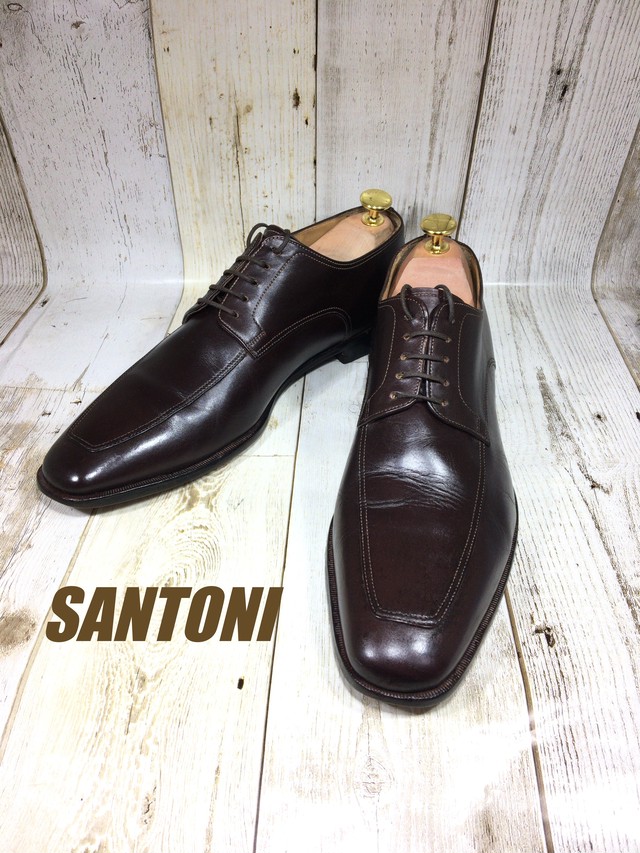 正規 SANTONI サントーニ セミブローグ メダリオン パーフォレーション