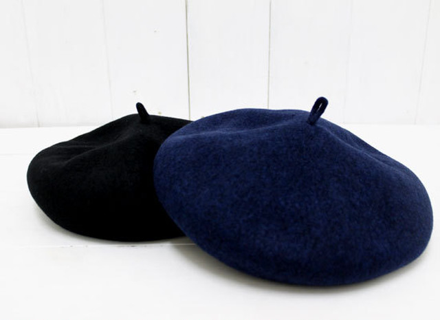 Island Knit Works アイランドニットワークス ウールベレー帽 八角big Beret Marbleweb