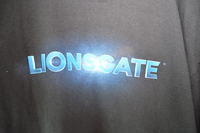 Lionsgate 映画配給会社 ロゴtシャツ ルーズ Wwvdealing