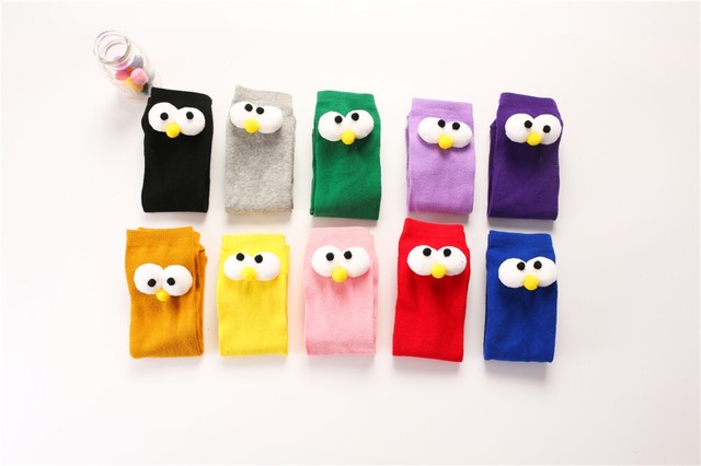 かわいい目玉付き 3way目玉付きキッズソックス 靴下 タイツ ユニセックス インポート子ども服 Hikari