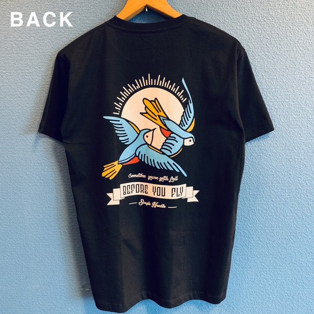 幸せの青い鳥(スワロー)Tシャツ