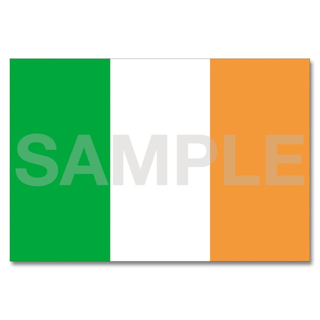 世界の国旗ポストカード ヨーロッパ アイルランド Flags Of The World Post Card Europe Ireland Flags