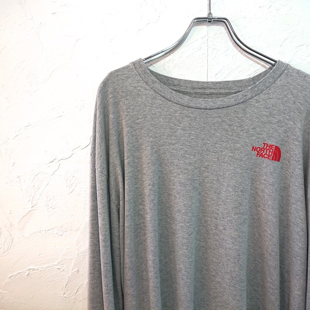 Used The North Face ロングスリーブ ｔシャツ グレー Racey