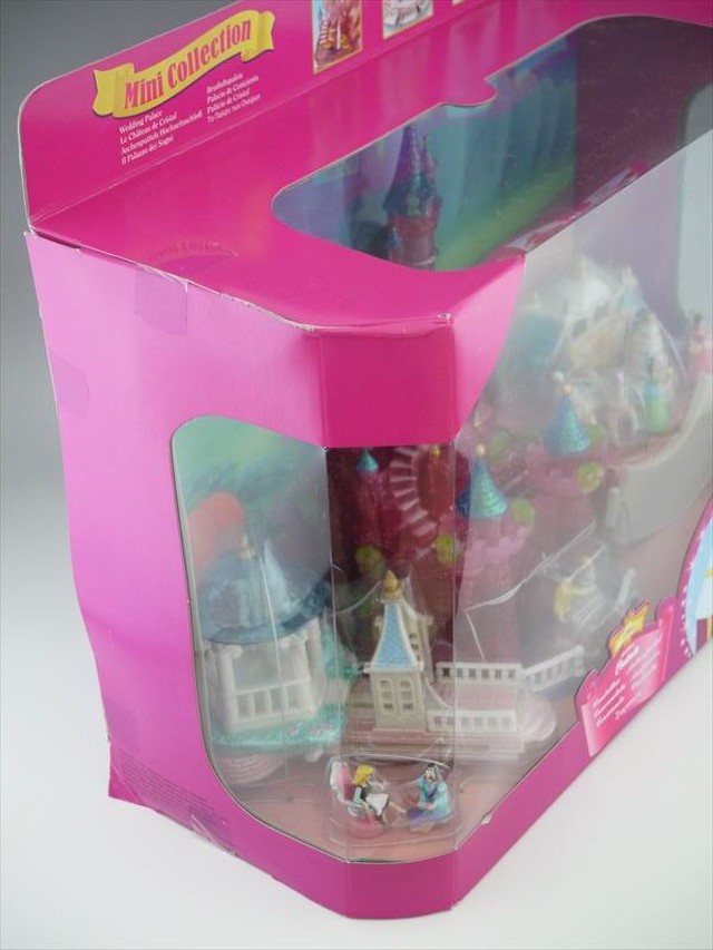超美品 シンデレラ城 ピンククリスタル 箱付き完品 ディズニー ポーリーポケット専門ショップ