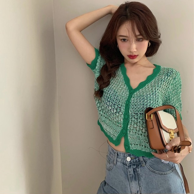 送料無料 透かし編み ショート丈カーディガン 透かし編みカーディガン 透かし編みニット 透かし編みトップス サマーニット レディース 半袖 夏ニット 薄手ニット 薄手ニット レディース カーディガン 夏 夏のカーディガン 夏用カーディガン ショート丈 トップス ショート