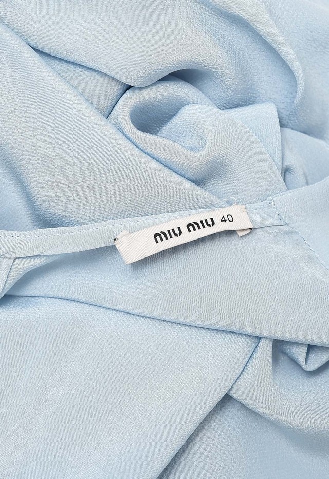 Miu Miu シルク 半袖 ワンピース Mahna Mahna Outlet マナマナアウトレット
