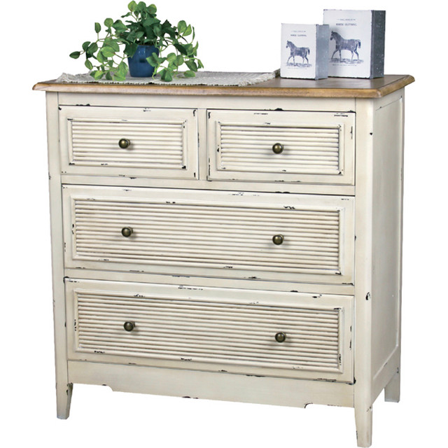 White Nature Antique Chest / シャビーシック アンティークスタイル