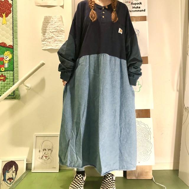 リメイク Tシャツ ワンピース Repock Make Recommend