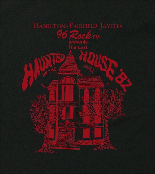 ホラー Haunted House お化け屋敷 イラスト ロゴ 半袖tシャツ Utn256 Unou