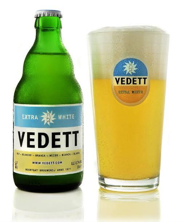 ベルギービール ヴェデット エクストラホワイト（Belgium Beer VEDETT Extra White） レトロで可愛いグラス | Honey  Antique ~ヴィンテージ・アメリカン雑貨・アンティーク・アメトイ・インテリア小物・ミールトイのお店~