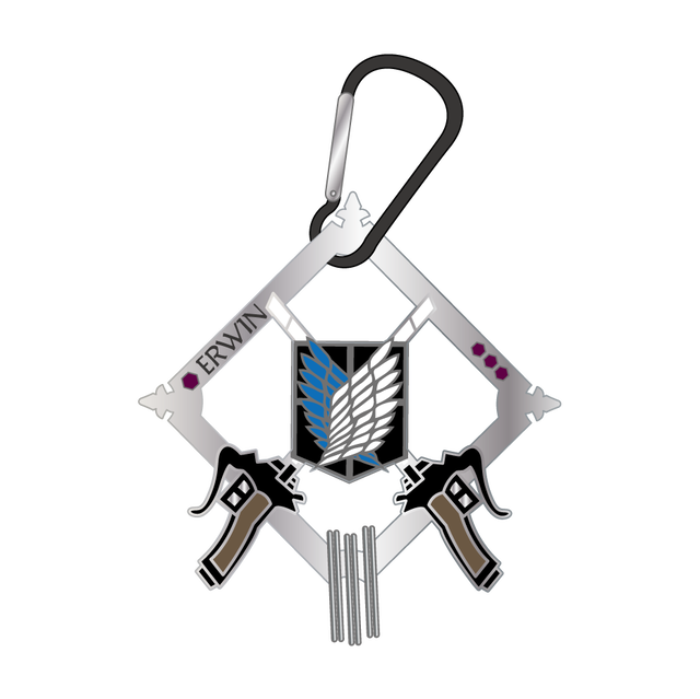 進撃の巨人 キャラキーリング ワイワイワールド