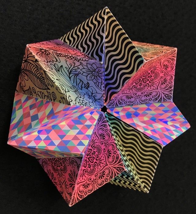 折り紙 万華鏡 折り方 折り紙 箱 作り方 折り方 簡単 15選 ぬくもり