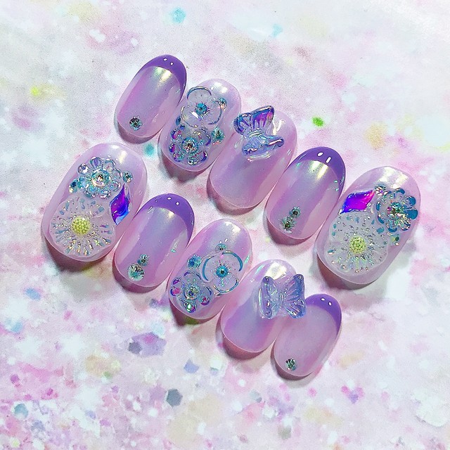 ﾗﾌﾟﾝﾂｪﾙ風ネイル Re Nail