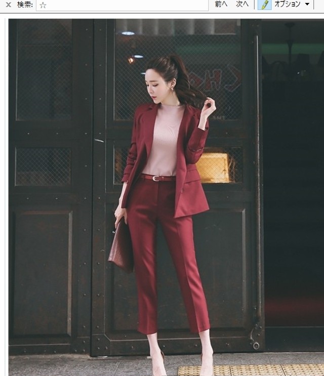 レディース フォーマル スーツ 入学式 40代 セレモニースーツ パンツスーツ フォーマル テーラードジャケット ロングパンツ セットアップ Basecamp49