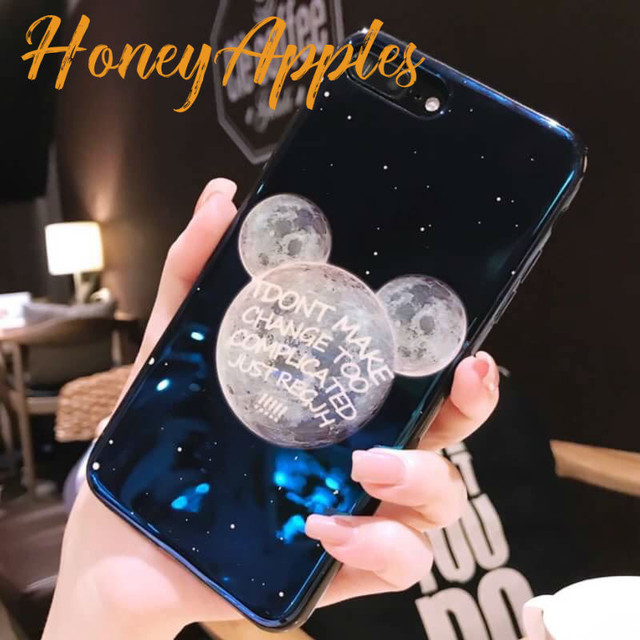 ミッキーシルエット 惑星 Disney Iphoneケース Tpu 鏡面加工 Honey Apples 別館 Iphoneケース Online Store