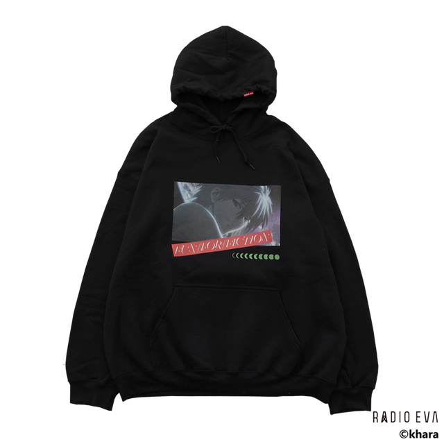Kaworu MOON PULL PARKA (BLACK) / RADIO EVA