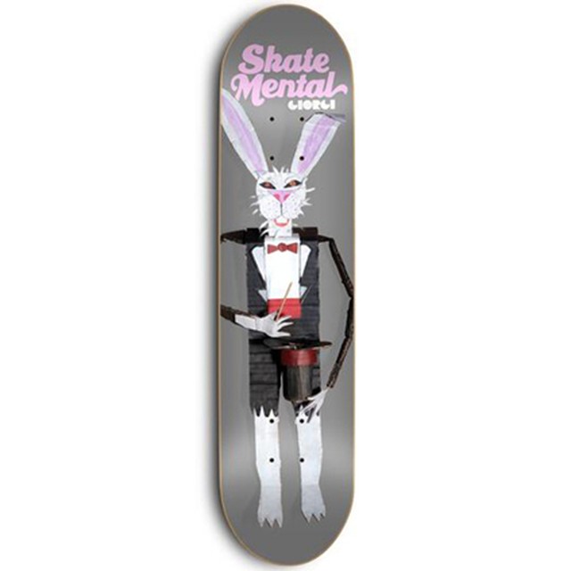 SKATE MENTAL GIORSI RABBIT DOLL GREY 8.06インチ